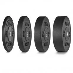 OFFERS VEGA Fitness ECO Rubber Crumb Olympic Bumper Plates - 100kg Set