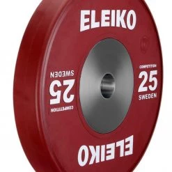 Eleiko Competition Rubber Discs (Up To 25kg) Strength