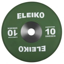 Eleiko Competition Rubber Discs (Up To 25kg) Strength