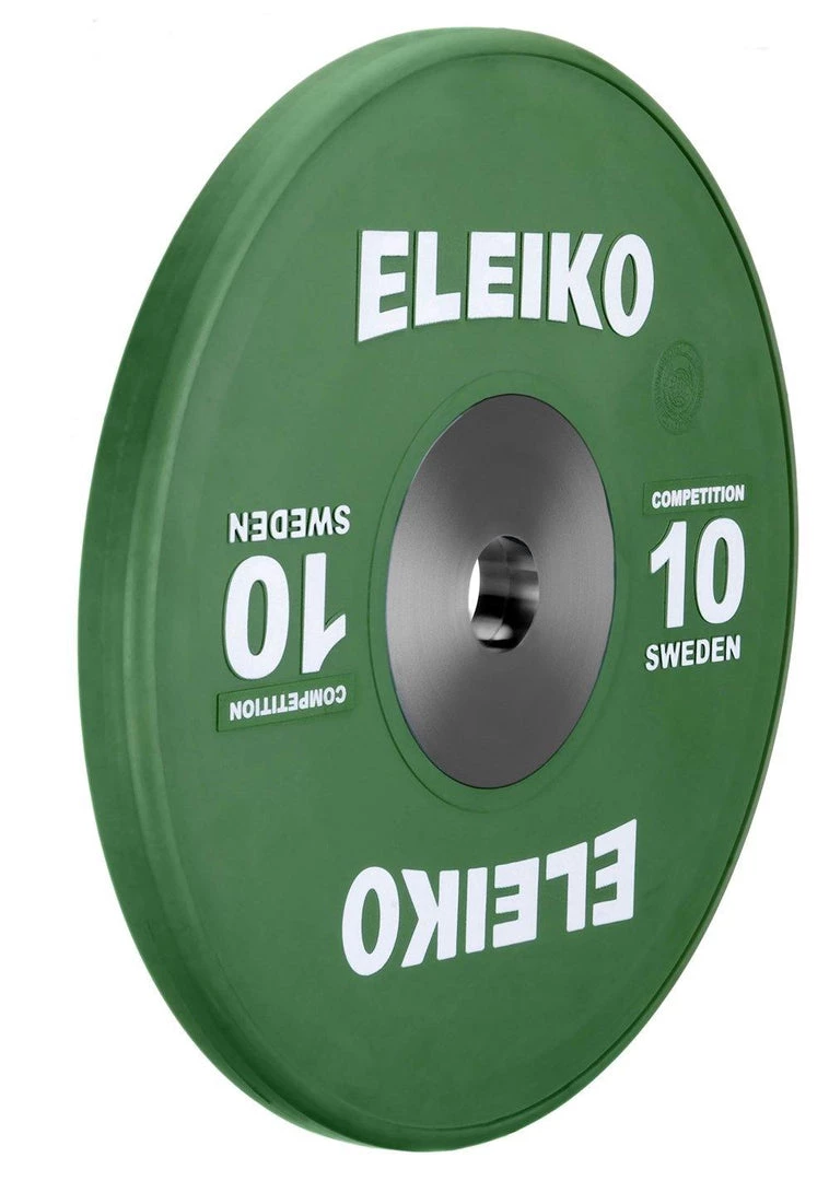 Eleiko Competition Rubber Discs (Up To 25kg) Strength