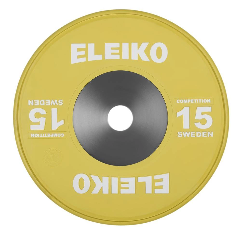 Eleiko Competition Rubber Discs (Up To 25kg) Strength