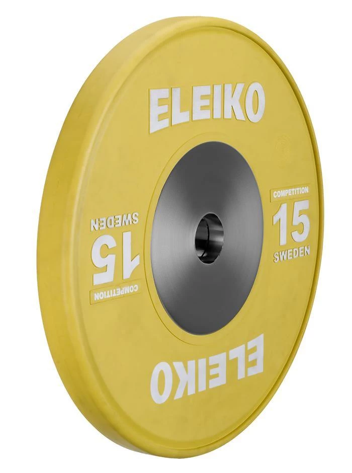 Eleiko Competition Rubber Discs (Up To 25kg) Strength