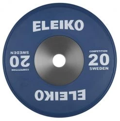 Eleiko Competition Rubber Discs (Up To 25kg) Strength