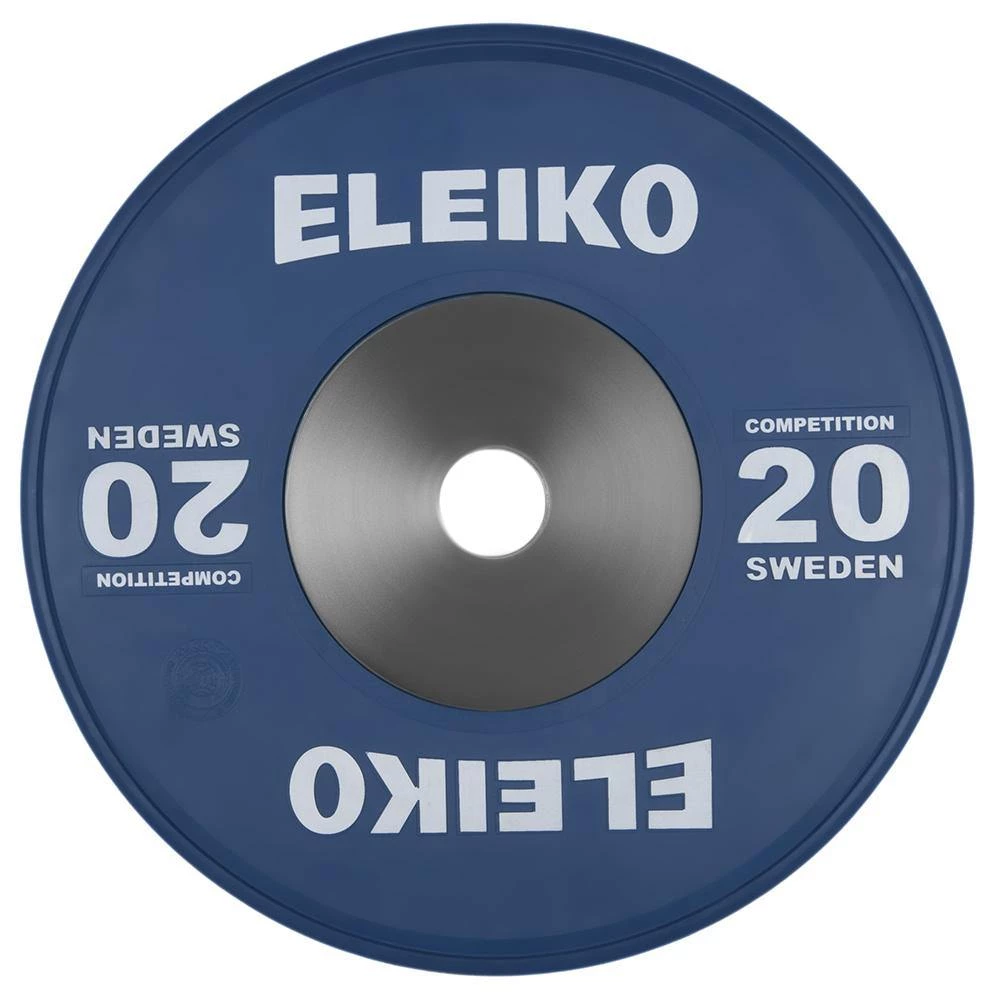 Eleiko Competition Rubber Discs (Up To 25kg) Strength