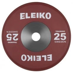 Strength Eleiko WeightLifting Coloured Training Discs (Up To 25kg)