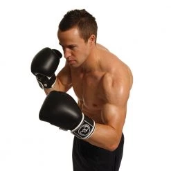 Boxing Mad Leather Sparring Gloves 14oz - Pair