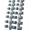 Escape Fitness Classic Urethane (PU) Dumbbells Set With Rack (up To 10kg) Strength