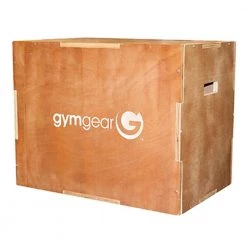 Functional Training GymGear Wooden 3 In 1 Plyometric Box