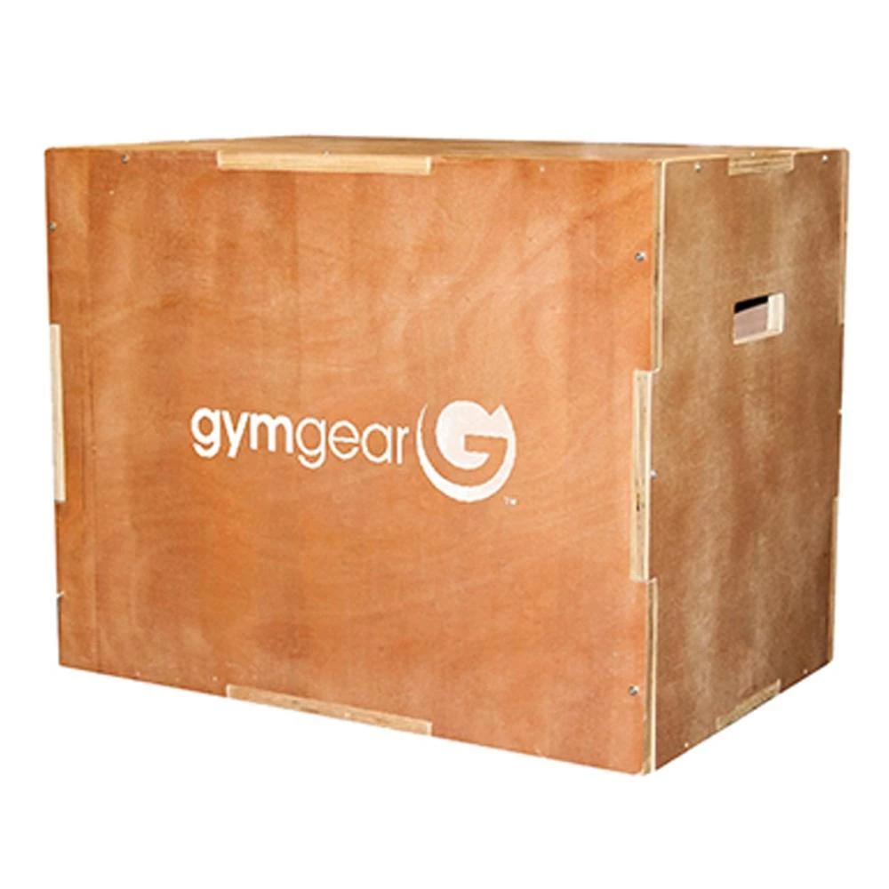Functional Training GymGear Wooden 3 In 1 Plyometric Box