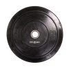 GymGear Black Rubber Bumper Olympic Plates Strength