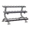 GymGear Elite Series 3 Tier Storage Rack - 12 Pair Dumbbell Racks