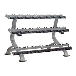 GymGear Elite Series 3 Tier Storage Rack - 12 Pair Dumbbell Racks