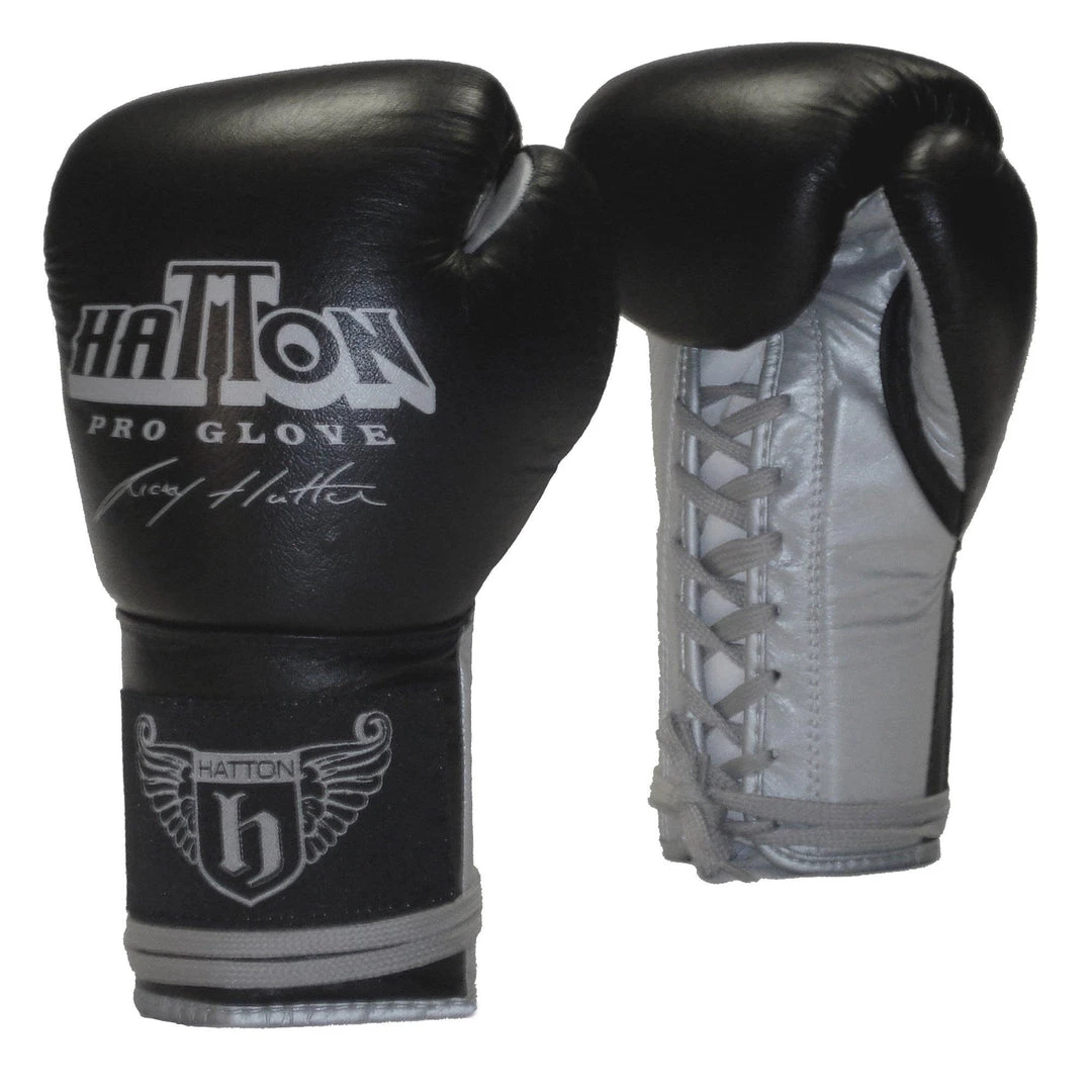 Hatton Boxing Hatton Pro Leather Lace Sparring Glove (10oz)