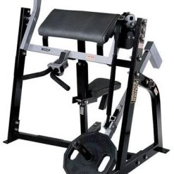 Hammer Strength Seated Bicep Plate Loaded