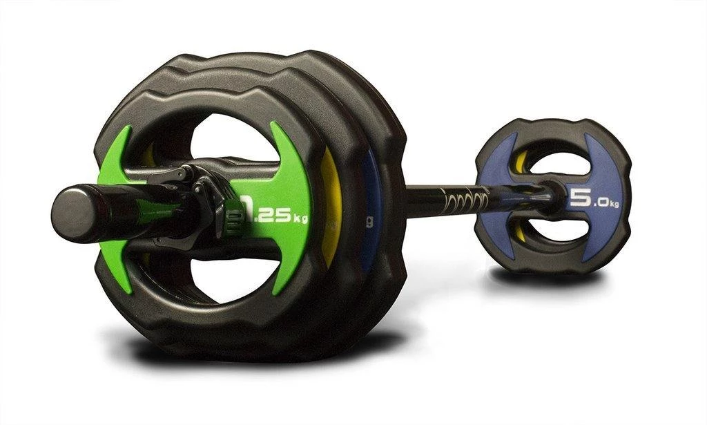 Jordan Ignite V2 Urethane Studio Barbell Sets - Colour Coded