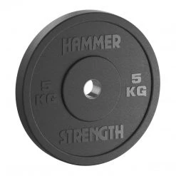 Olympic Disc Sets Hammer Strength Premium Rubber Bumper Plate Set - 140kg