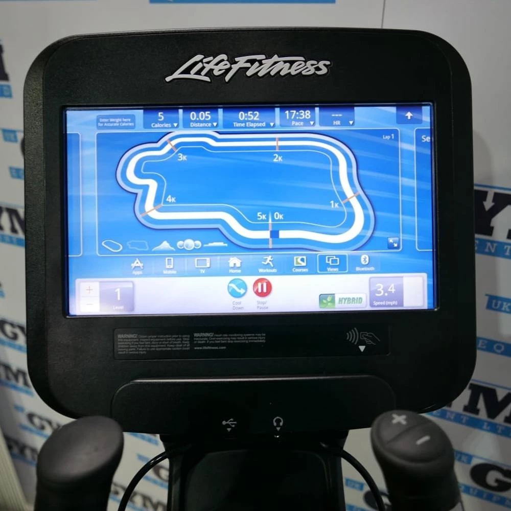 Refurbished Life Fitness 95X Elevation Series Discover SE Cross Trainer Cardio