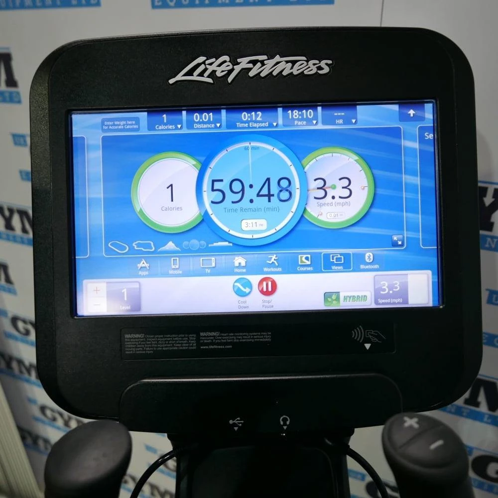 Refurbished Life Fitness 95X Elevation Series Discover SE Cross Trainer Cardio