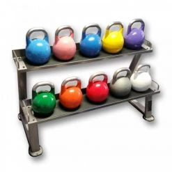 MYO Strength Competition Kettlebell - Complete Set With Rack (10 Bells + 1 Rack)
