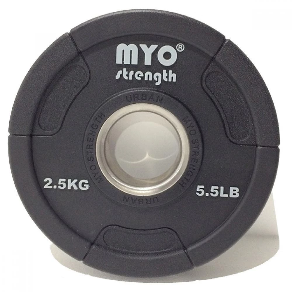 MYO Strength Olympic Disc Urethane Black