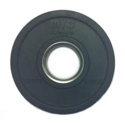 MYO Strength Olympic Disc - Rubber Coated Black