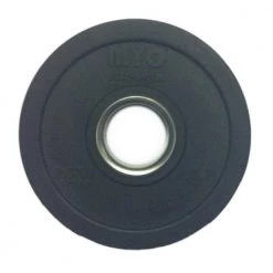 MYO Strength Olympic Disc - Rubber Coated Black