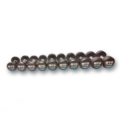 MYO Strength Rubber Dumbbells Set (2.5-40kg)
