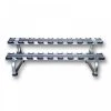 MYO Strength Dumbbell Rack - 10 Pair 2 Tier With Stirrups