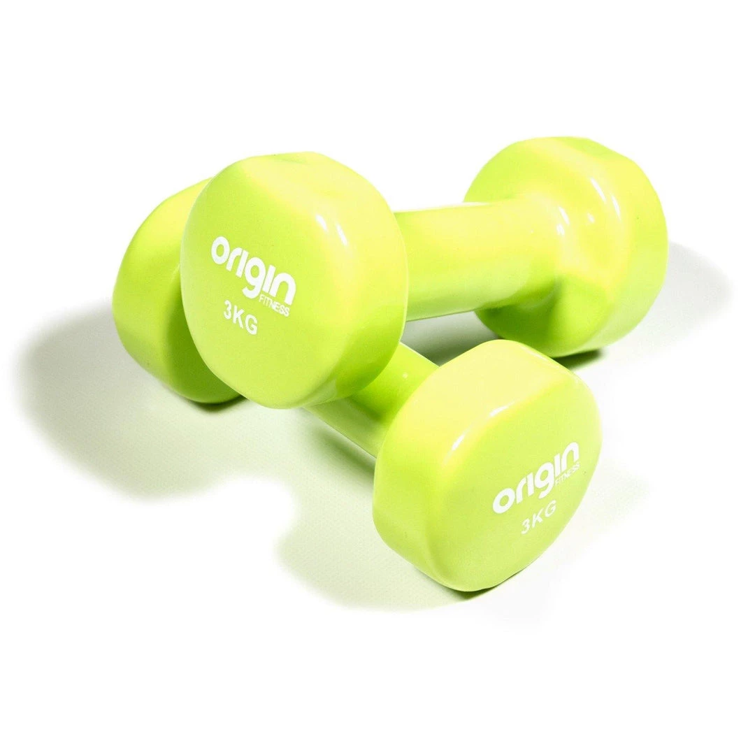 Origin Vinyl Studio Dumbbells (Up To 5kg)