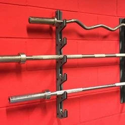 Jordan Wall Mounted Olympic Bar Rack Olympic Bars