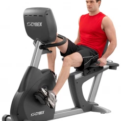 Cybex 770R Recumbent Exercise Bike With E3 View Embedded Monitor Cardio