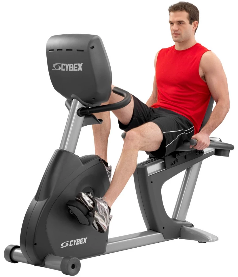 Cybex 770R Recumbent Exercise Bike With E3 View Embedded Monitor Cardio