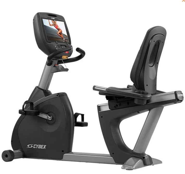 Cybex 770R Recumbent Exercise Bike With E3 View Embedded Monitor Cardio