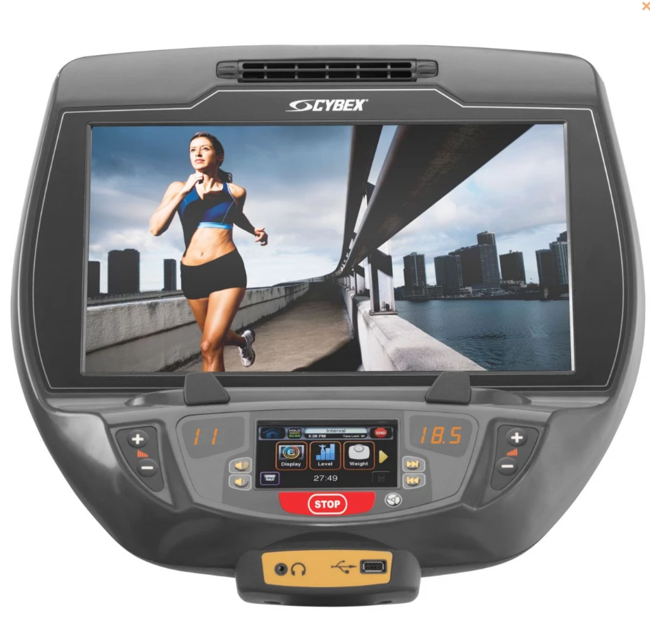 Cybex 770R Recumbent Exercise Bike With E3 View Embedded Monitor Cardio