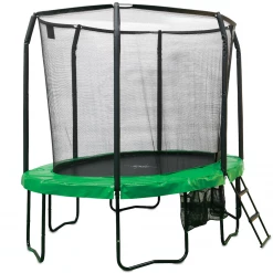 Leisure EXIT JumpArenA Oval All-in 1 305 X 427 (10 X 14 Ft) Trampoline Green