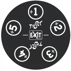 EXIT Twist 244 (8f)t Trampoline Pink/Grey Leisure