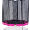 EXIT Twist 244 (8f)t Trampoline Pink/Grey Leisure