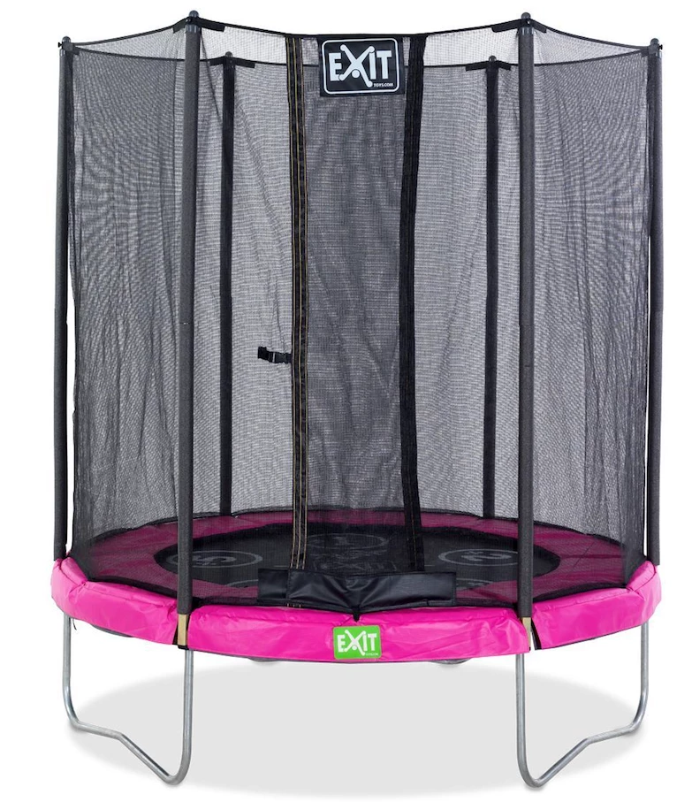 EXIT Twist 244 (8f)t Trampoline Pink/Grey Leisure