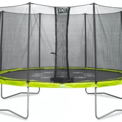 Leisure EXIT Twist 366 (12ft) Trampoline Green/Grey