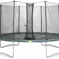Leisure EXIT Twist 366 (12ft) Trampoline Green/Grey