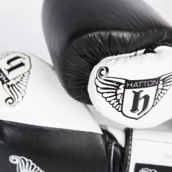 Hatton Boxing Hatton Pro Leather Velcro Gloves (Up To 16oz)