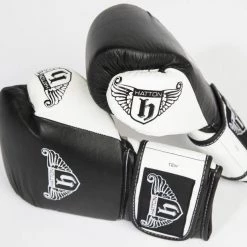Hatton Boxing Hatton Pro Leather Velcro Gloves (Up To 16oz)