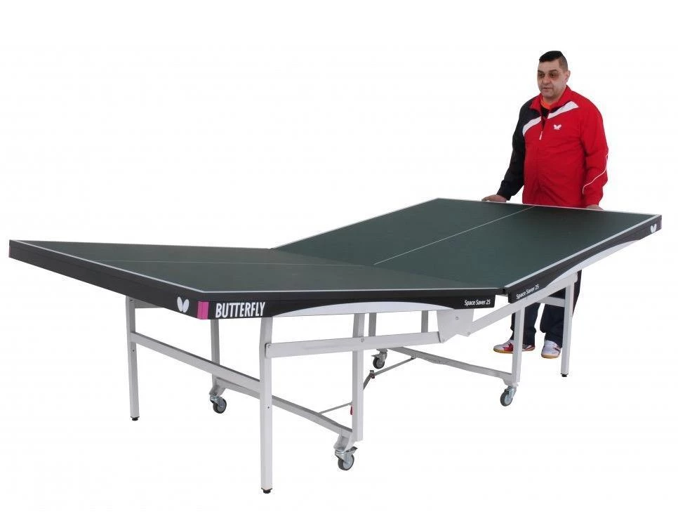 Butterfly Space Saver Rollaway Table Tennis (22 Or 25mm) Leisure