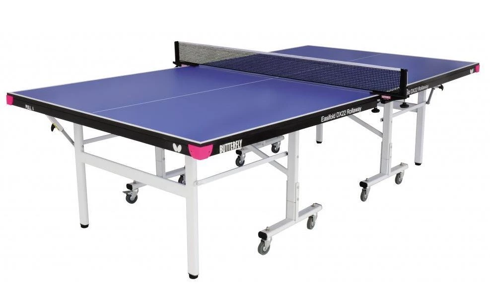 Leisure Butterfly Easifold Deluxe 22 Rollaway Table Tennis