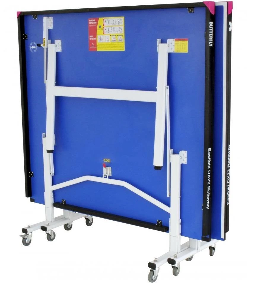 Leisure Butterfly Easifold Deluxe 22 Rollaway Table Tennis