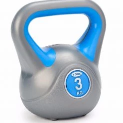 York Fitness Strength York Vinyl Kettlebell Set | 2 KG, 3 KG, 4 KG