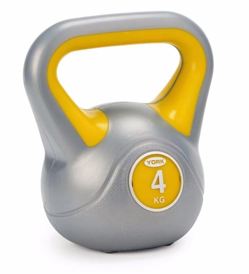 York Fitness Strength York Vinyl Kettlebell Set | 2 KG, 3 KG, 4 KG