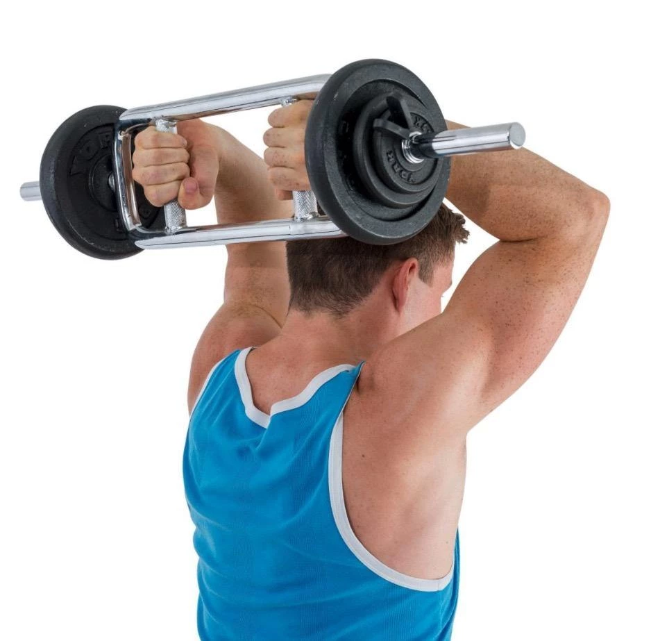 York Fitness Standard 1" Solid Tricep Bar Strength