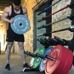 Primal Strength Ceramic Coated It's Heavy Dual Olympic 8 Needle Bar