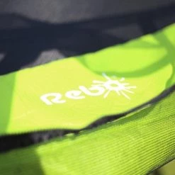 Leisure Rebo Base Jump 10 X 7FT Rectangular Trampoline With Halo II Enclosure